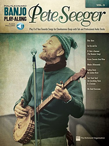 Pete Seeger: Banjo Play-Along Volume 5 (Hal Leonard Banjo Play-Along) (English Edition)