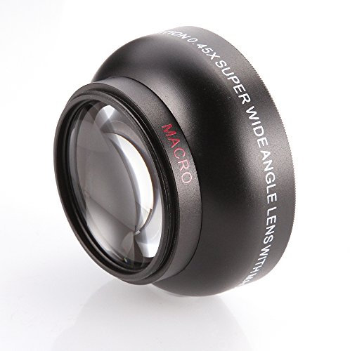 Fotga 55 mm 0,45 x obiettivo grandangolare e macro di conversione 0,45 x 55