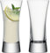 LSA Moya Highball 350 ml klar, Clear, Glas, Set mit 2 Stück, 2