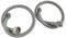 SOMATHERM FOR YOU, Lot de 2 flexibles sanitaires 3/8 - Longueur 300mm - Raccord mâle écrou tournant - Acier inoxydable tressé - Étanchéité et souplesse pour installations fiables