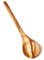 DAS OLIVENHOLZBRETT® / Kochlöffel aus Olivenholz/Olivenholz Kochlöffel mit rundem Kopf und rundem Stiel/Holzlöffel/Kochlöffel aus Holz / 30cm