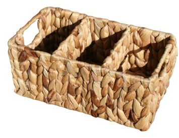 Besteckkorb geflochten nachhaltig Naturprodukt handmade