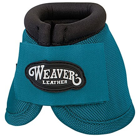 Weaver Leather Ballistic Knickschutzglocken, Türkis, Größe M