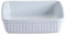 Mason Cash 2001.549 Collection Fine Stoneware Square Roasting Baking and Serving Dish, Ceramic, White, 24 x 24 x 6 cm