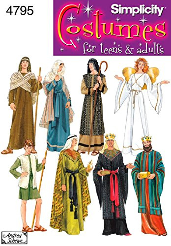 Simplicity Sewing Pattern 4795 Women’s, Men & Teen Costumes