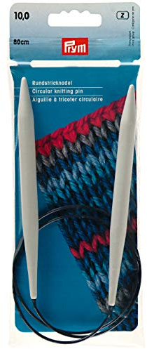 Prym 211192 Rundstricknadeln KST 80 cm 10,00 mm grau