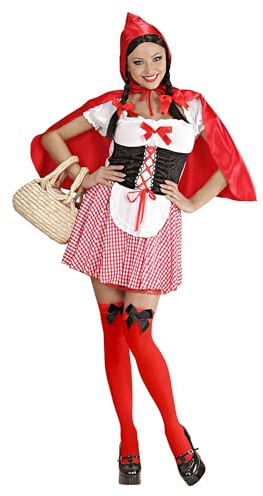 W WIDMANN MILANO Party Fashion - Kostüm Rotes Mäntelchen, Märchen Figur Verkleidung, Karneval