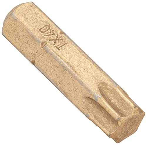 WERA 66110 Bit T40 L.25mm BiTor 867/1TX BDC diamantbeschichtet Antrieb C6,3