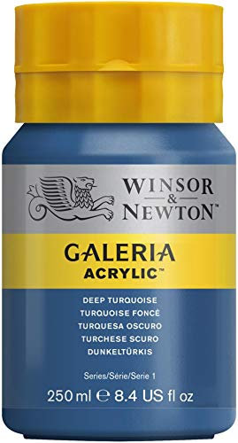 Winsor & Newton Galeria Colore Acrilico 250 ml - Turchese Scuro