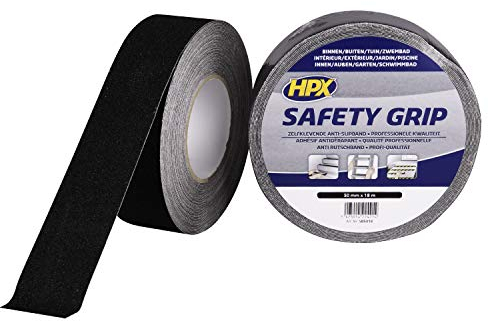 CINTA ANTIDESLIZANTE 18 M X 50 MM NEGRO