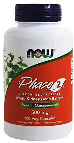 NOW Foods Phase 2 500 mg 120 Vcaps - 3021
