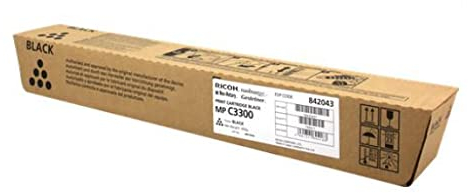 Ricoh MPC2800 Black Toner 20K Toner 20000 Seiten Schwarz - Tonerkartuschen und Laserpatronen (Toner, Schwarz, Laser, Ricoh MP C2800, 3300, Schwarz, Box)