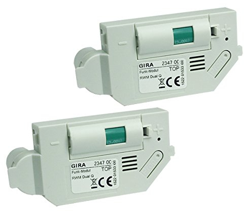Gira Funkmodul 234700 für Rauchwarnmelder Gira Dual Q 233602 und 233002-2er Pack