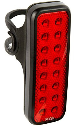 Knog Blinder Mob V Kid Grid – Luz Trasera, Color Negro - Negro, tamaño n/a
