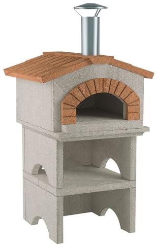 Forno A Legna A Casetta Mod. Casa Mia F2010 95x103xh190cm Peso 650kg