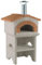 Forno A Legna A Casetta Mod. Casa Mia F2010 95x103xh190cm Peso 650kg