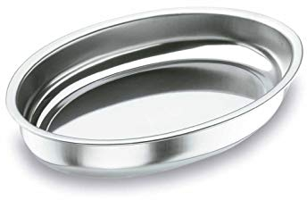 Lacor 61848- Vassoio Profondo Ovale 50x31 Inox.
