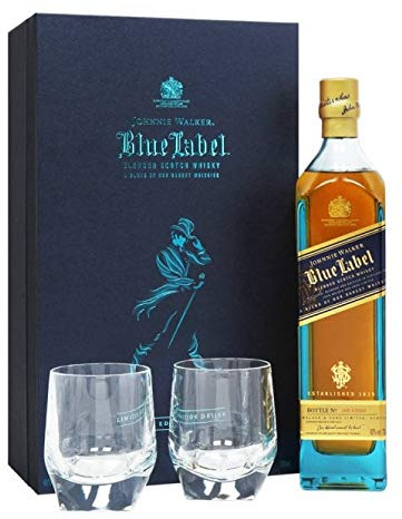 Johnnie Walker Blue Label - Gift Set - 70cl