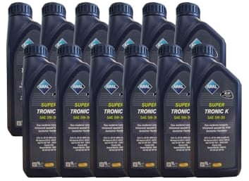 ARAL SuperTronics Longlife III 5W-30 Motorenöl , 12 Liter (12X1L)