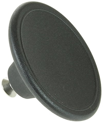 SPARES2GO Universal 4.5cm Small Handle Lid Knob For Slow Cooker Saucepan Casserole Dish (Black)