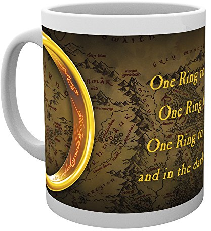 GB eye LTD, El Señor de los Anillos, One Ring, Taza