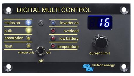 Victron Energy 200/200 Ampere Digitales Multi-Bedienfeld