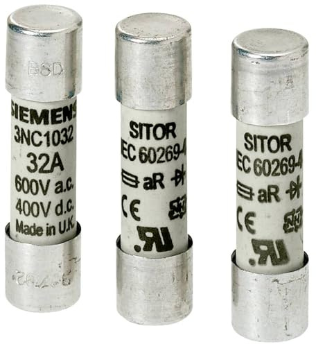 SIEMENS Sirius – Sicherungselement CILINDRICO-SITOR AR 3 A 600 V AC 400 V Co