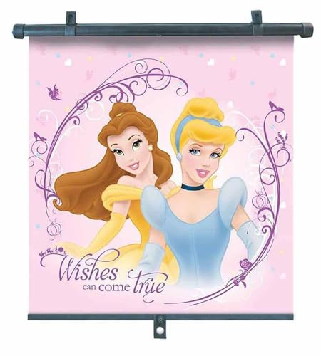 Disney 29055 Prinzessinnen Aufrrollbares Auto-Sonnenschutz Set