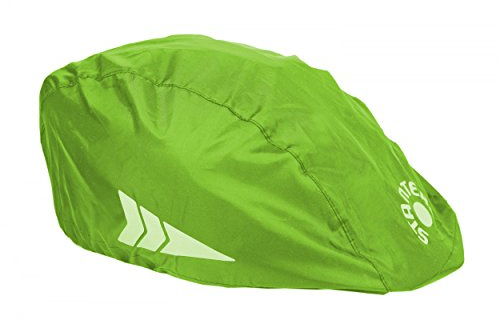 STANTEKS Helm Regenüberzug Universal Regenschutz für Fahrradhelme Regenkappe Schutzbezug (grün)