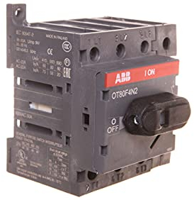 abb-entrelec OT80 F4 N2 – Schalter secciónador/secciónable 4 polig 80 A 80/75 A/A