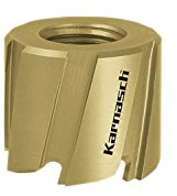 KARNASCH HSS-M2-Lochsäge Mini Cut Tin-Gold beschichtet Bohr, Durchmesser 12 mm, 1 Stück,211000012