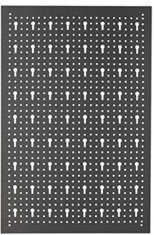 Ondis24 Werkzeugwand Lochwand aus Metall Werkstattwand mit Euro-Lochung 60 x 40 cm