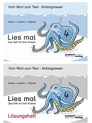 Lies mal 4 Krake Heft und Lösungsheft