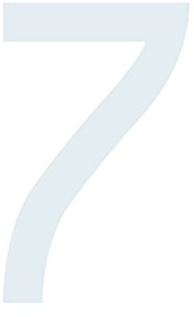 1peak Zahl 7 in weiß, 30 cm großer Sticker aus Selbstklebender Klebefolie zum aufkleben, wetterfeste Klebezahl