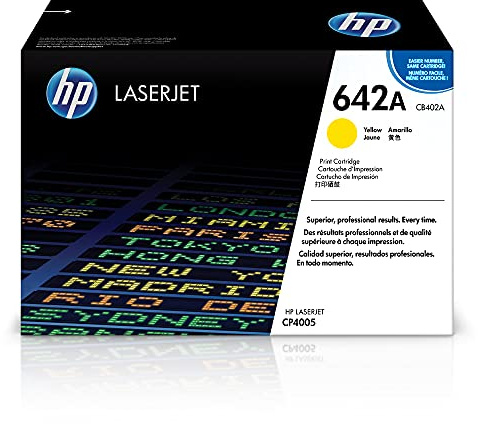 HP CB402A 642A Colour LaserJet Tonerkartusche gelb Standardkapazität 7.500 Seiten 1er-Pack
