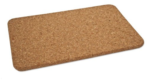 Cleverbrand Korkmatte, hitzebeständig, rechteckig, (45 x 30 x 1 cm), Ideal als Topfuntersetzer für große Auflaufformen, Töpfe oder Pfannen - Made in Portugal