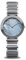 BERING Damen Quarz Uhr | Armbanduhr 29 mm silbernes Edelstahlgehäuse und graues Zifferblatt | Edelstahlband mit Keramikelementen | 5 ATM | 11429-789