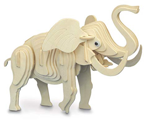 Quay Elephant Woodcraft Construction Kit FSC
