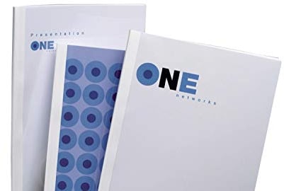 GBC ThermaBind Thermo-Bindemappen, weiß, 50 Stück, 8mm