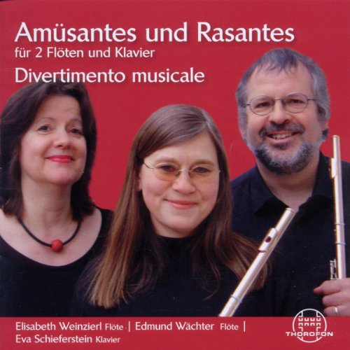 Amuesantes und Rasantes für 2 Flöte und Klavier