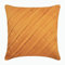 The HomeCentric Senfgelb Kissen Decken, Strukturierter Biesen Solid Color 50x50 cm Wurfkissenbezug, Zeitgenossisch Dekouberwurf Kissenbezuge, Platz Faux Veloursleder - Contemporary Mustard Yellow