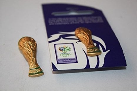 Mondiali di Coppa del Mondo come 3D Pin/celesti in confezione originale Prodotto con licenza originale
