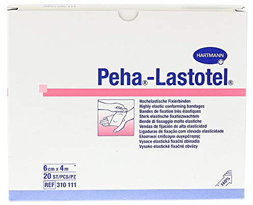 Peha-Lastotel Fixierbinde 6 cmx4 m, 20 St