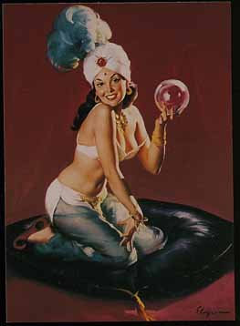 Gil Elvgren's Calendar Pinups 2 (1994 Trading Card #77)