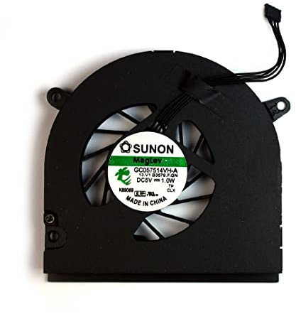 Power4Laptops Ventilador para Ordenadores portátiles Compatible con Apple MacBook Pro A1278 13 Inch Unibody