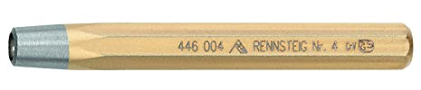 Rennsteig Nietkopfsetzer (Schlüsselweite 20 mm, Niet-Ø 8 mm, Kopf-Ø 14 mm, Profil 8-kant, für Nieten nach DIN 660) 446 008 0