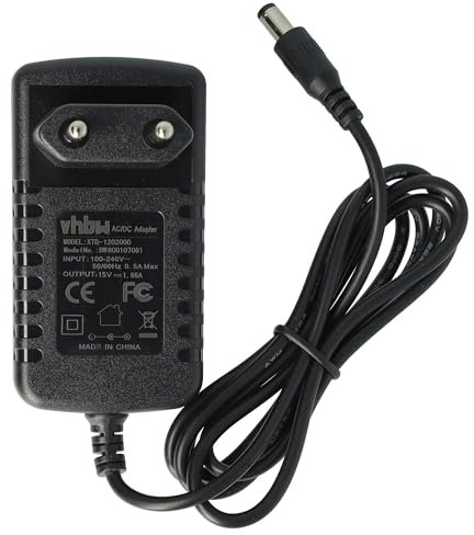 vhbw 220V Netzteil 25W (15V/1.66A) kompatibel mit Vodafone Easybox 402, 602, 802, 803, RL500 Ersatz für AC Adapter DSL-Easy-Boxx02, UP0251B-1SPE.