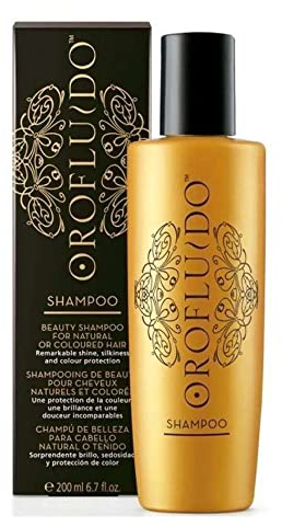 OROFLUIDO Shampoo – luxuriöses Haarshampoo, 200 ml, Haarpflege mit reichhaltigen Ölen für Glanz, Geschmeidigkeit & Farbschutz, Haarprodukt für natürliches und coloriertes Haar