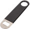 Bartenders Bar Blade Bottle Opener Black Grip 179mm Stainless Steel Key