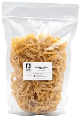 Bremer Gewürzhandel Ingwerstäbchen medium, kandiert, mild im Geschmack, leckerer Snack, 1kg